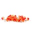 CLEARDRIFT CLEARDRIFT - SOFT BEADS - EMBRYO - 10MM - YELLOW MUSTARD/HOT PINK DOT - 24 PACK