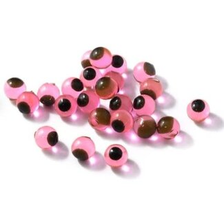 CLEARDRIFT CLEARDRIFT - SOFT BEADS - EMBRYO - 10MM - CANDY APPLE/BLACK DOT - 24 PACK