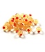 CLEARDRIFT CLEARDRIFT - SOFT BEADS - EMBRYO - 10MM - NATURAL ORANGE/HOT PINK DOT - 24 PACK