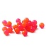 CLEARDRIFT CLEARDRIFT - SOFT BEADS - 50/50 - 10MM - HOT PINK/HOT ORANGE - 15 PACK