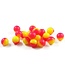 CLEARDRIFT CLEARDRIFT - SOFT BEADS - 50/50 - 10MM - GLOW HOT PINK/GLOW CHARTREUSE - 15 PACK