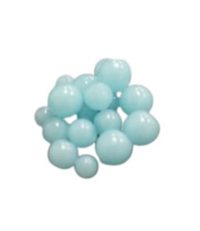 Death Roe DEATH ROE SCENTED SOFT EGG CHAINS 1/4" DROP BACK BLUE