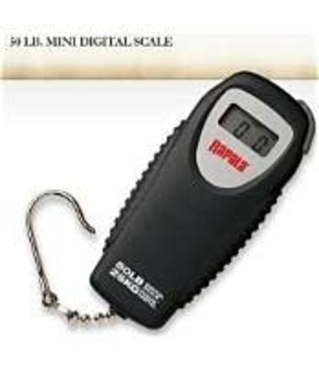 50Lb Rapala RMDS-50 Mini Digital Scale