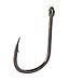 Addya Outdoors Inc. Addya Steel-Bug Hooks, Straight Ring Black Chrome 25pk 12