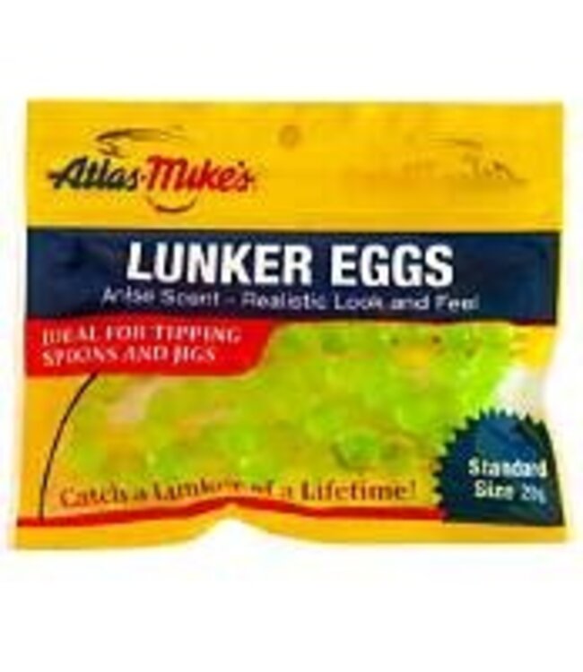 Atlas Mike's ATLAS MIKE’S LUNKER EGGS CHARTREUSE