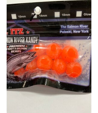 ITZ ITZ Salmon River Kandy 14mm Bead #6