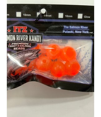 ITZ ITZ Salmon River Kandy 14mm Bead #9