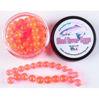MAD RIVER MANUFACTURING MAD RIVER ANISE EGG SZ1 (7MM) 72/PK CERISE