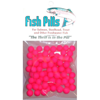 MAD RIVER MANUFACTURING MAD RIVER FISH PILLS SZ2 (9-10MM) FLOURESCENT PINK