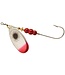 SHELDONS (MEPPS) Mepps Aglia (Salmon River Legal Single) 1/3 OZ, Silver Shad #B4PR SSH