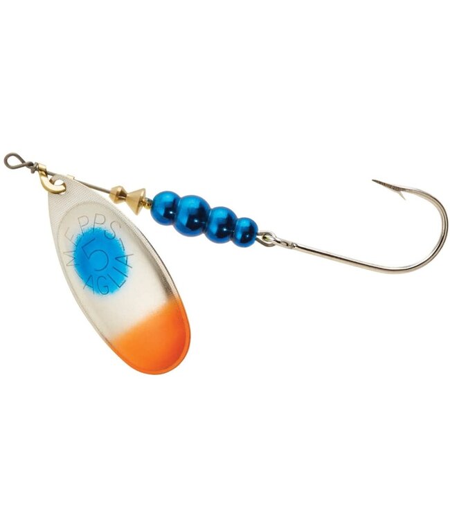 SHELDONS (MEPPS) (B5PR BGL) MEPPS AGILA (SALMON RIVER LEGAL SINGLE) 1/2OZ BLUEGIL