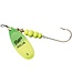 SHELDONS (MEPPS) (B5PR HGRC) MEPPS AGILA (SALMON RIVER LEGAL SINGLE) 1/2OZ HOT GREEN CHARTREUSE