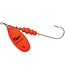 SHELDONS (MEPPS) MEPPS AGILA (SALMON RIVER LEGAL SINGLE) 1/2OZ HOT ORANGE (B5PR HO)