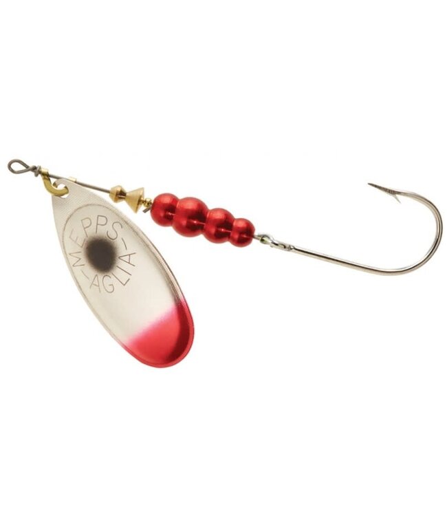 SHELDONS (MEPPS) MEPPS AGILA (SALMON RIVER LEGAL SINGLE) 1/2OZ SILVER SHAD (B5PR SSH)