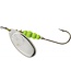 MEPPS AGILA (SALMON RIVER LEGAL SINGLE) 1/2OZ CHARTREUSE SILVER (TSB5PR CH-S)