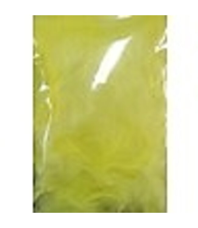 Wapsi (MW502) WOOLY BUGGER MARABOU, FL YELLOW