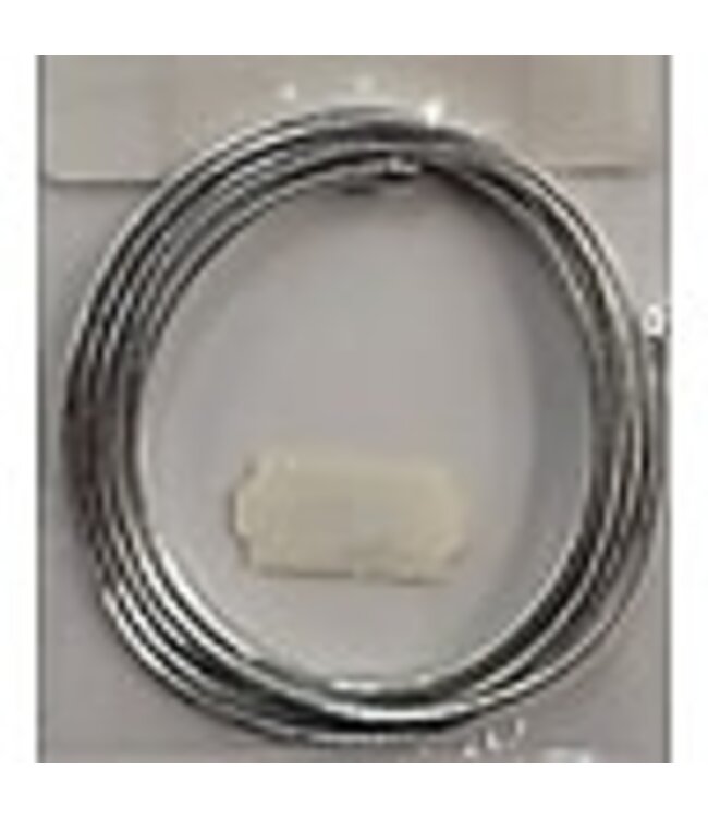 Wapsi MYLAR CORD MED. SILVER  (MC2252)