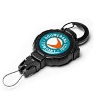 West Coast Corporation T-Reign Retractable Gear Tether, Small, Carabiner Connection (Fish series)