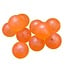 Catalyst Tackle LLC CATALYST BEADS - 10MM - 20PK - ONTARIO ICE - (PEACHY ORANGE BLUE PEARL)