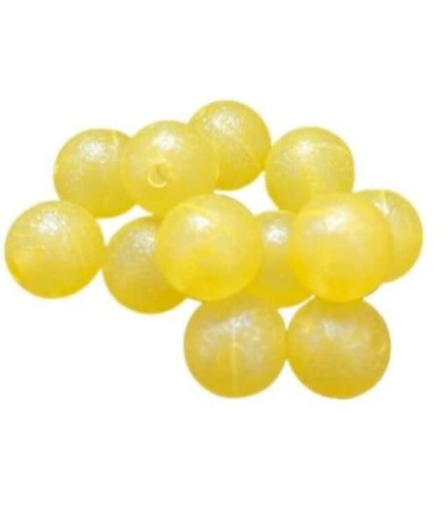 Catalyst Tackle LLC CATALYST BEADS - 10MM - 20PK - FACTOR BLUE PEARL - (LIGHT YELLOW BLUE PEARL)