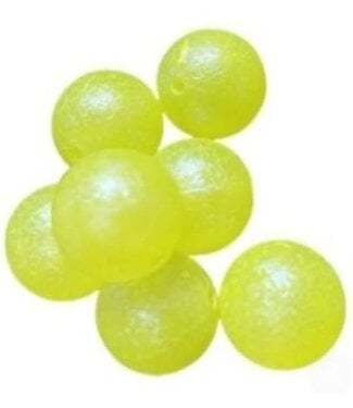CATCHER COMPANY CATALYST BEADS - 12MM - 12PK - SHOWSTOPPER BLUE PEARL - (BRIGHT CHARTRUESE BLUE PEARL)