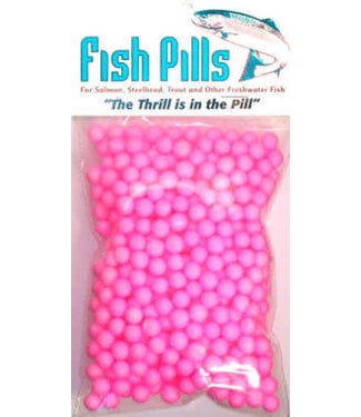 MAD RIVER MANUFACTURING MAD RIVER FISH PILLS SZ2 (9-10MM) STEELIE PINK