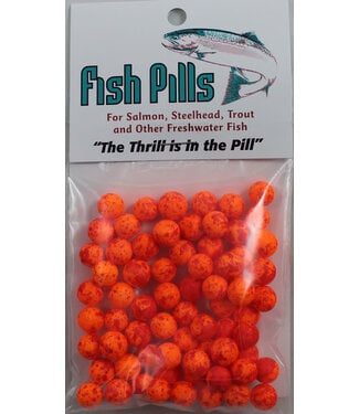 MAD RIVER MANUFACTURING MAD RIVER FISH PILLS SZ2 (9-10MM) CLOWN RED