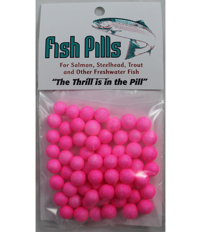 MAD RIVER MANUFACTURING MAD RIVER FISH PILLS SZ2 (9-10MM) COTTON CANDY