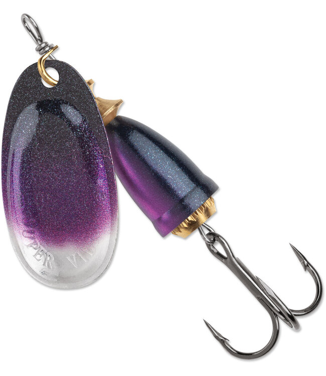 Blue Fox BLUE FOX Classic Vibrax 04 Northern Lights 3/8Oz. 2.88in Purple 60-40-227IC