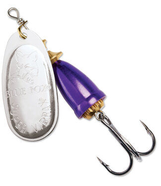 Blue Fox BLUE FOX SZ 3 VIBRAX SILVER BLADE/PURPLE BODY (60-30-117)