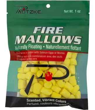 PAUTZKE BAIT CO., INC. PAUTZKE FIRE MALLOWS YELLOW CHEESE