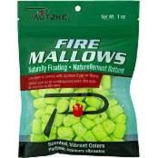 PAUTZKE BAIT CO., INC. PAUTZKE FIRE MALLOWS CHARTREUSE GARLIC