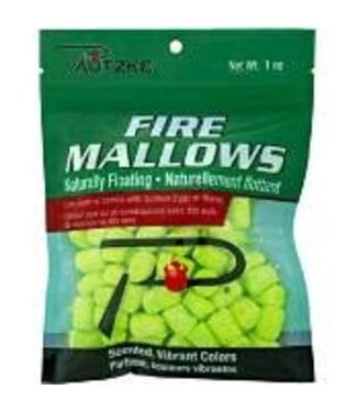PAUTZKE BAIT CO., INC. PAUTZKE FIRE MALLOWS CHARTREUSE GARLIC