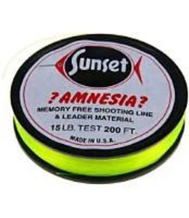 SUNSET SUNSET AMNESIA MEMORY FREE MONOFILAMENT 30LB