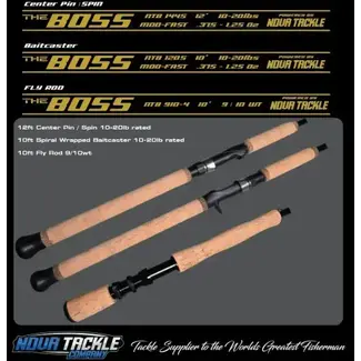 NOVA TACKLE COMPANY NOVA TACKLE - BOSS FLY ROD-9/10WT-10'-4PC-CORK