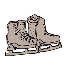 FIGURE SKATES