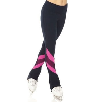 Mondor 04456 Black Polartec Heel Cover Leggings - Pink Princess