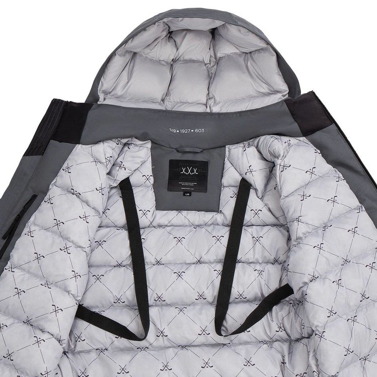 Bauer Hockey BAUER ULTIMT FAN HOODED PARKA MENS GRY