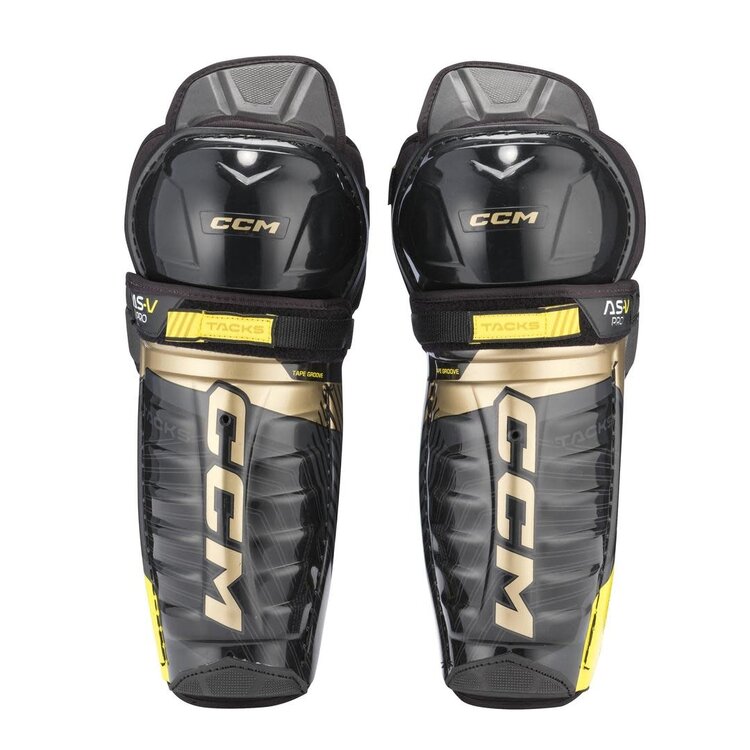 CCM Hockey TACKS AS-V PRO SHIN GUARDS SR