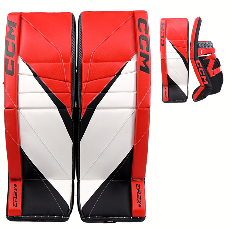 CCM Hockey CCM EFLEX 6 Goal Pad SR
