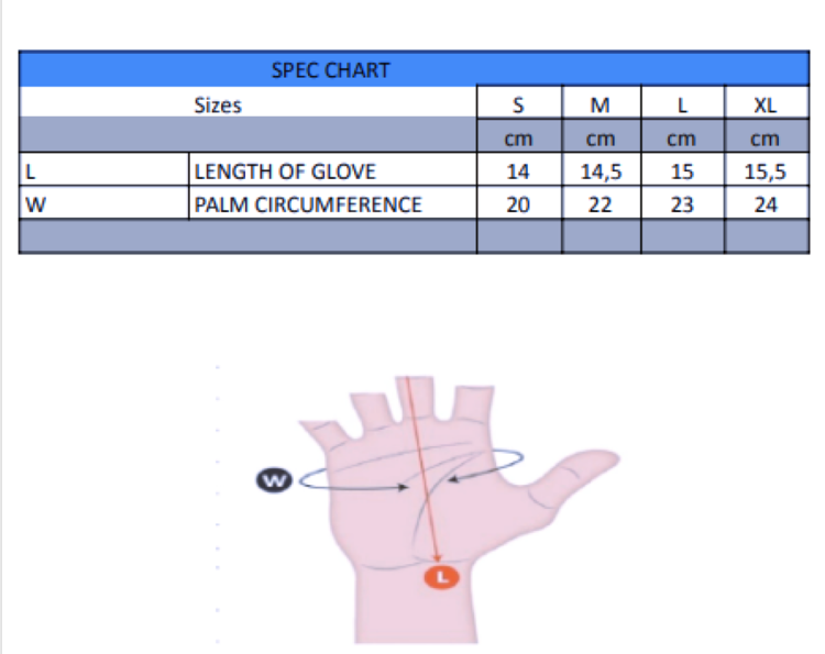 Paddle Wedge Hockey Trinity Inner Glove