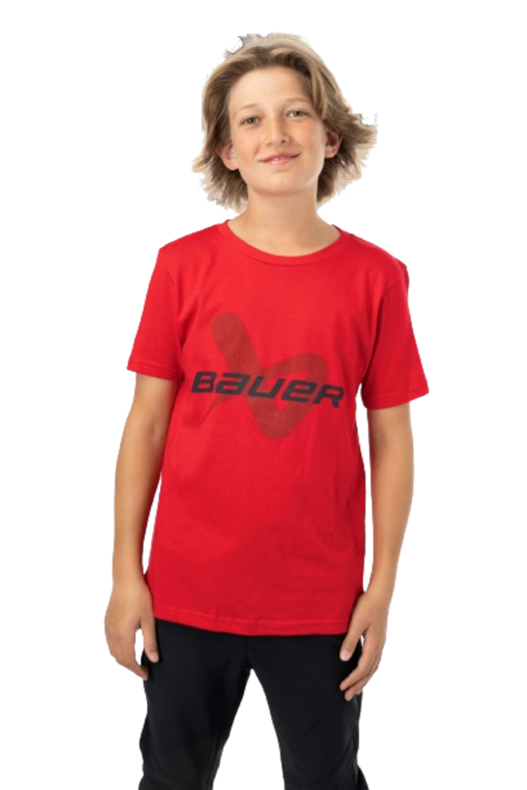 Bauer Hockey S24 BAUER CORE SS LOCKUP TEE YTH
