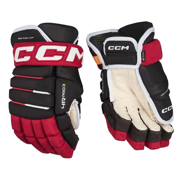 CCM Hockey CCM TACKS 4 ROLL PRO 3 GLOVE SR