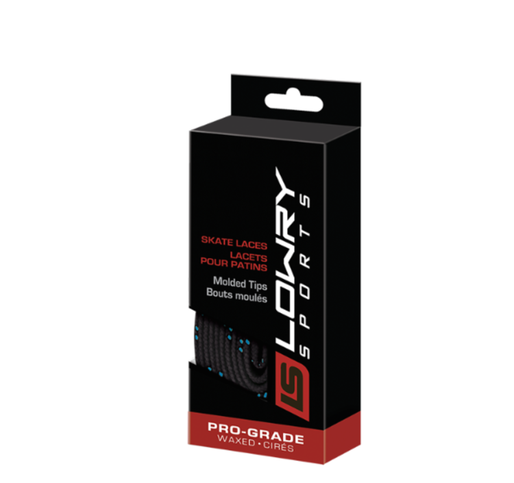 Lowry's LOWRYS  WAXED HOCKEY LACES