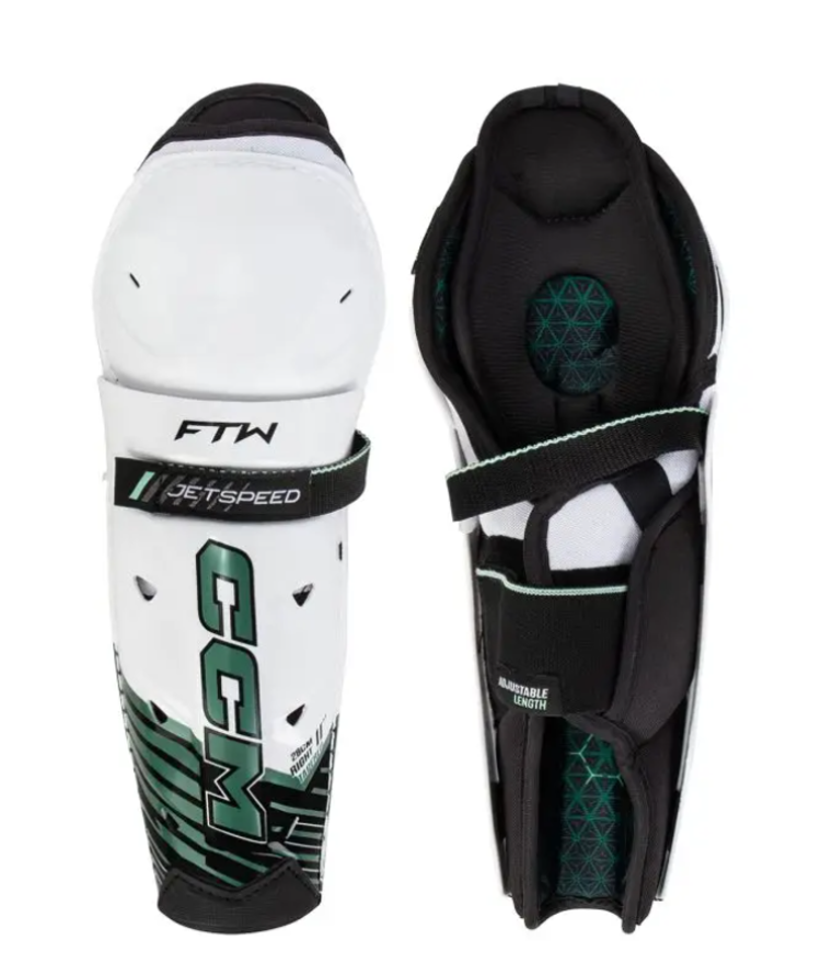 CCM Hockey CCM FTW SHIN GUARDS JR