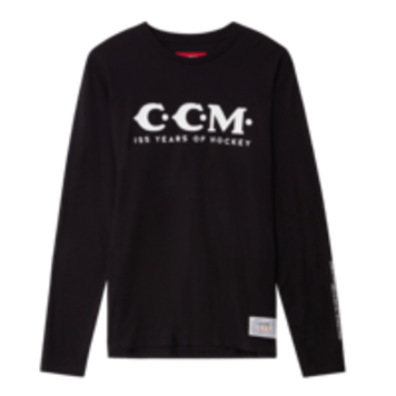 CCM Hockey CCM125 YEARS 125TH LS TEE - ADULT