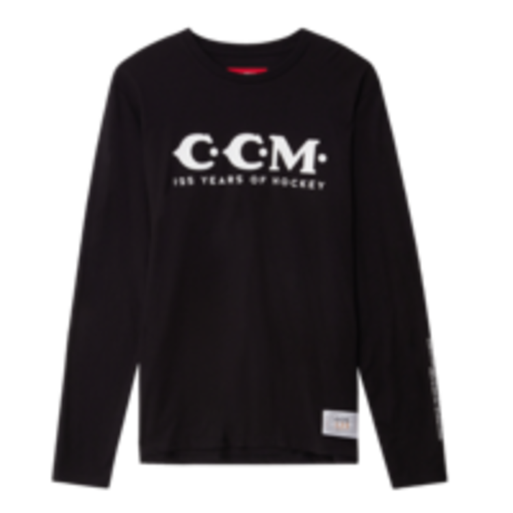 CCM Hockey CCM125 YEARS 125TH LS TEE - ADULT