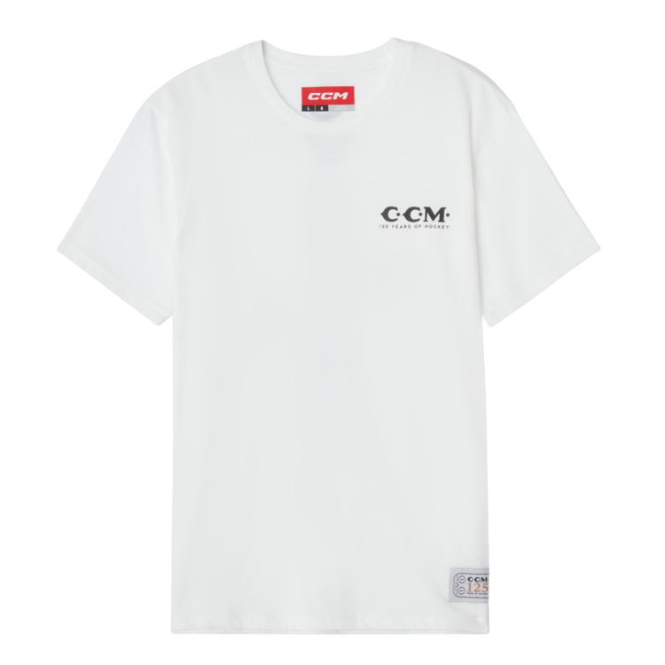 CCM Hockey CCM 125 YEARS HISTORICAL 2.0 SS TEE - ADULT