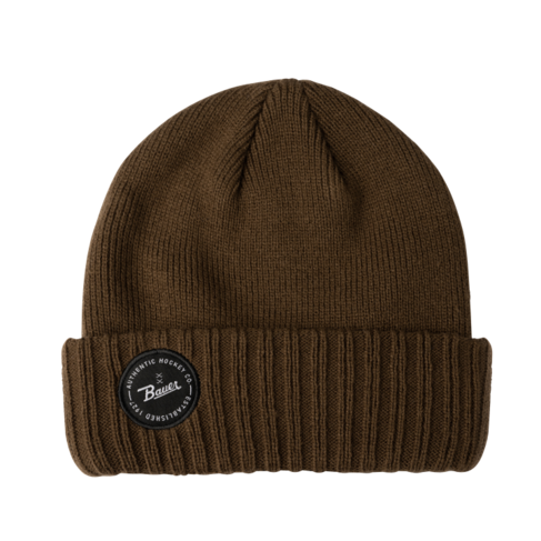 Bauer Hockey S24 BAUER KNIT PATCH TOQUE-SR-TAN