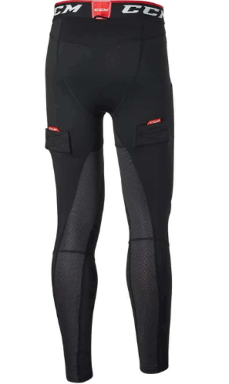 CCM Hockey MENS COMPRESSION PANT WITH JOCK/GEL